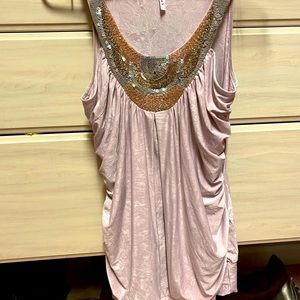 Studio Y silk top, med